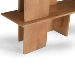 Wandkast Naturel Hout - 150x40x180cm - Lina