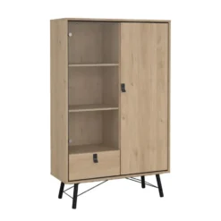 Wandkast Naturel - 100x40x160cm - Ry
