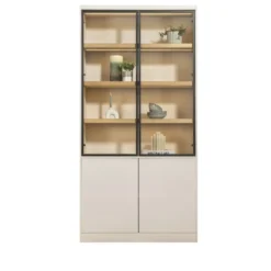 Wandkast Virgil - zand - 220x110x40 cm