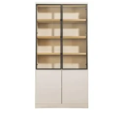 Wandkast Virgil - zand - 220x110x40 cm