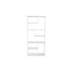 Wandkast Wit Staal - 85x35x190cm - Staal