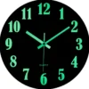 Wandklok glow in the dark 30cm