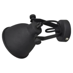 Wandlamp Industrial Ø12cm vintage black