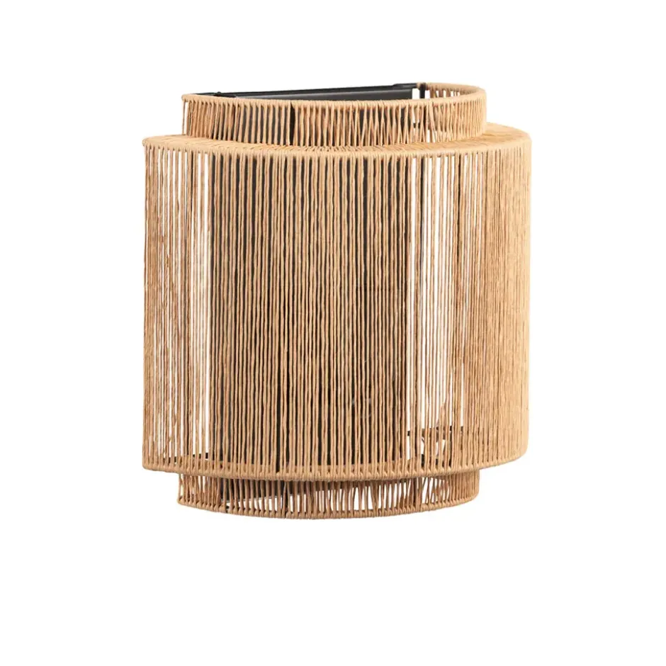 Wandlamp River - naturel - 23x13,5x23 cm