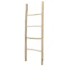 Wandplank ladder 4 niveaus van massief hout