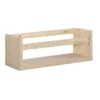 Wandplank van massief grenen - Licht hout - 15x40x15 cm