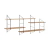 Wandrek Viki (dubbel) - lichtbruin - 79x25,5x191 cm