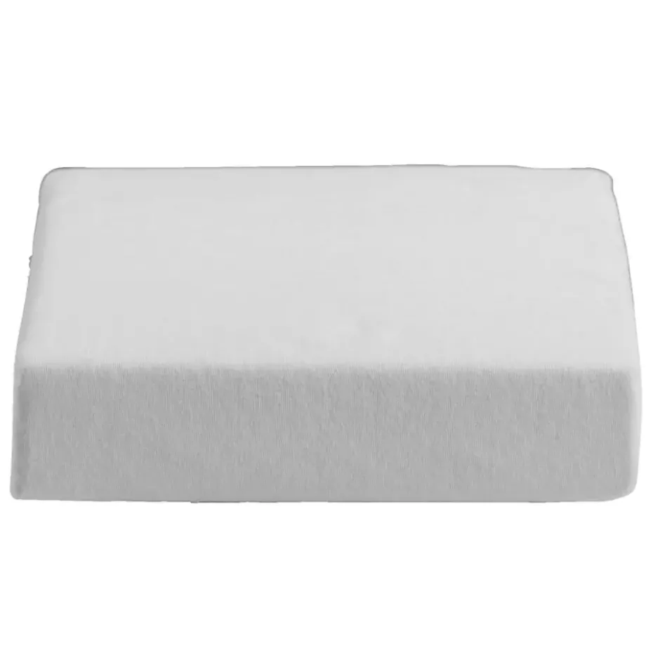 Waterdichte matrasbeschermer molton - wit - 70x150 cm