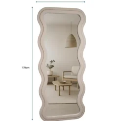 Wavy mirror XL 178x75cm