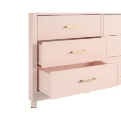Westerleigh - Commode met 6 laden in roze MDF
