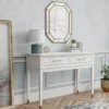 Westerleigh - Consoletafel met 2 laden in wit MDF