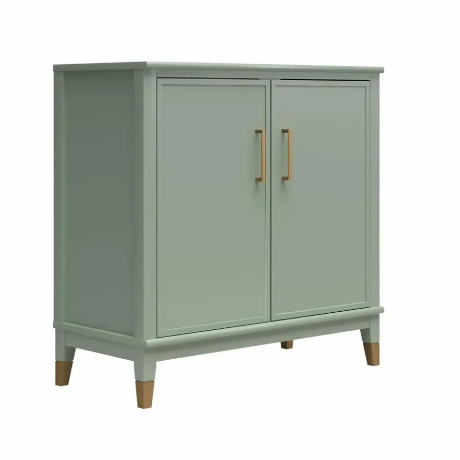 Westerleigh - Dressoir met 2 deuren in groen MDF