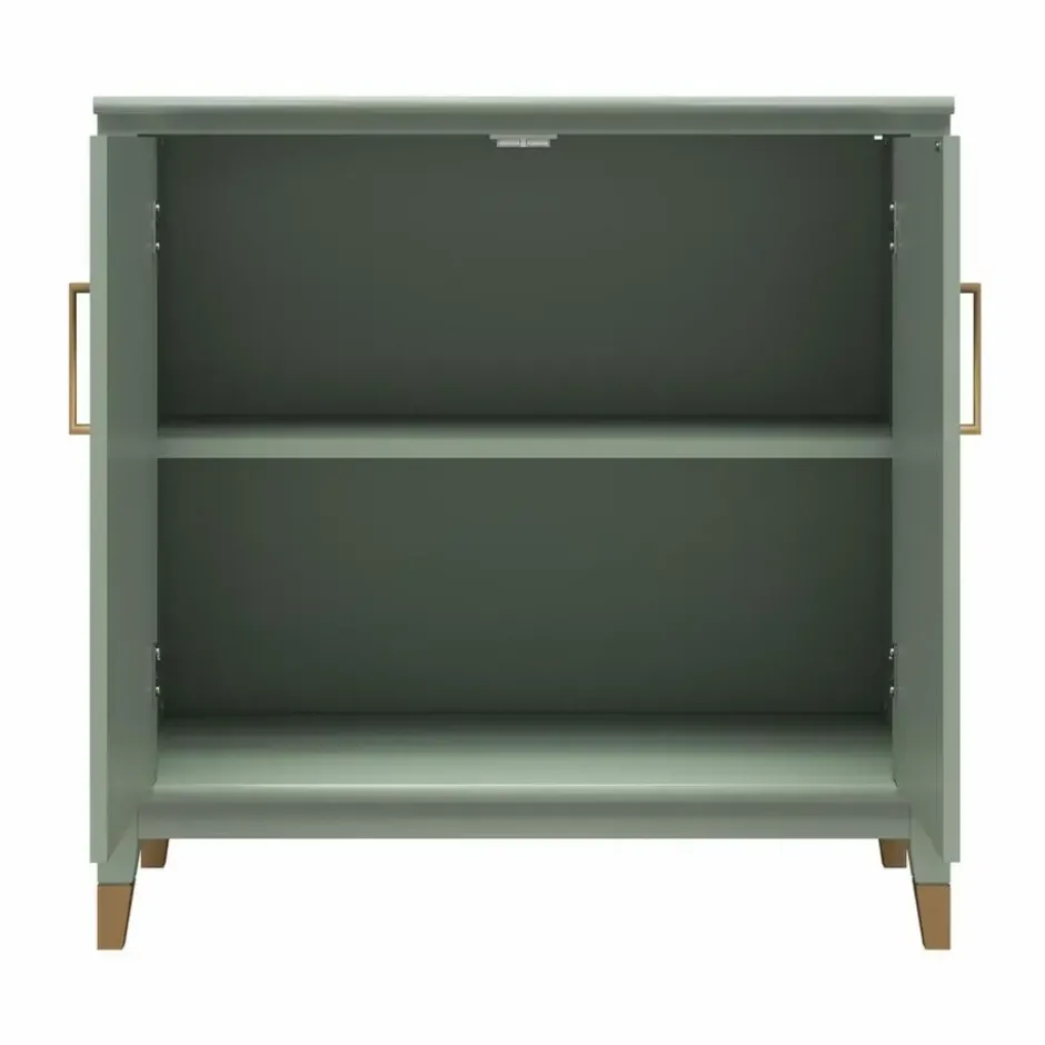 Westerleigh - Dressoir met 2 deuren in groen MDF