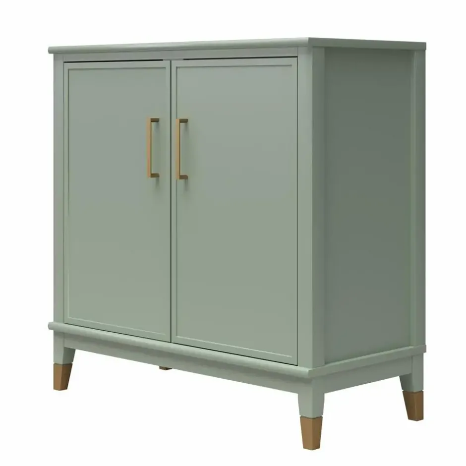 Westerleigh - Dressoir met 2 deuren in groen MDF