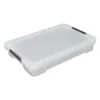 Whitefurze Opbergbox - 12L - Transparant - 55 x 36 x 9 cm