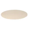 Wicotex Placemats Uni - creme - rond 38 cm - Teflon coating