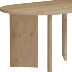 Wigan eettafel 200x100 cm eikenlook – 10-persoons ruime tafel