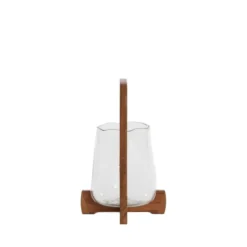 Windlicht Anosy - Bruin - 21.5x21.5x35cm