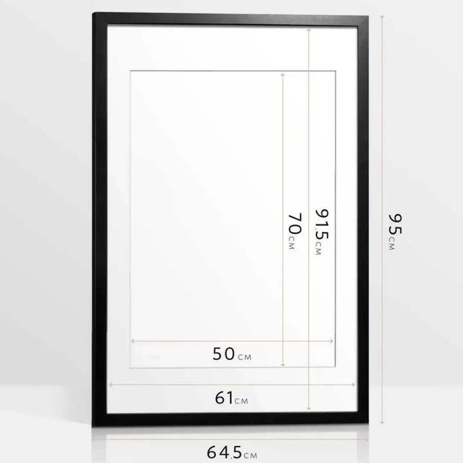 Wissellijst hout Poster 61x91,5 Beuken - 61x91,5 - Beuken