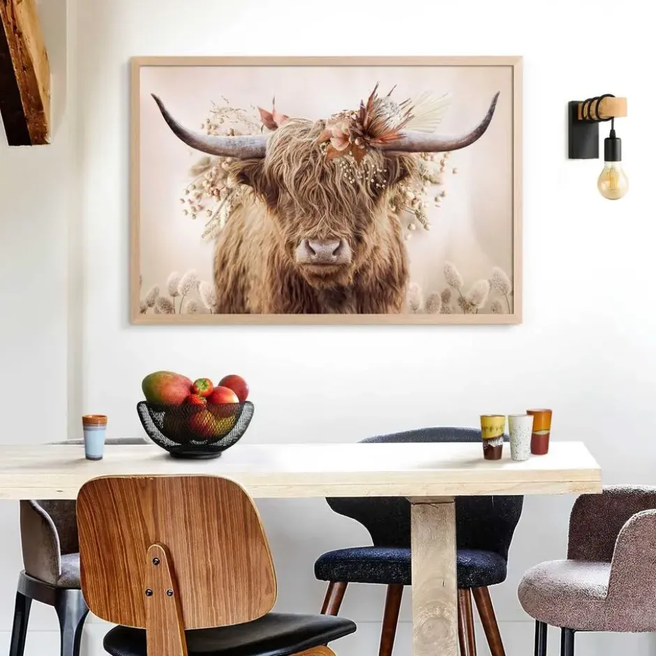 Wissellijst hout Poster 61x91,5 Beuken - 61x91,5 - Beuken
