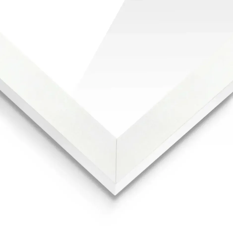Wissellijst hout Poster 61x91,5 Wit - 61x91,5 - Wit