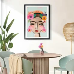 Wissellijst hout Poster 50x70 zwart - 50x70 - Zwart