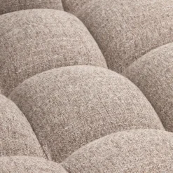 WOOOD Allure Chaise Longue Bank - Stof - Bruin Melange - 79x324x165