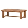 WOOOD Banco Salontafel Tuin - Hout/Metaal - Naturel - 42x122x68