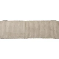 WOOOD Bean Chaise Longue Bank Rechts - Ribstof - Travertin -73x254x178