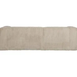 WOOOD Bean Chaise Longue Bank Links - Ribstof - Travertin - 73x254x178