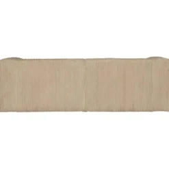 WOOOD Bean 3,5-Zits Bank - Ribstof - Travertin - 73x242x96