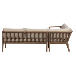 WOOOD Biam Loungeset Tuin - Acacia Hout - Naturel - 67x227x227