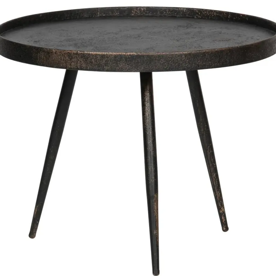 WOOOD Bounds Bijzettafel L - Metaal - Antique Goud - 44x58x58