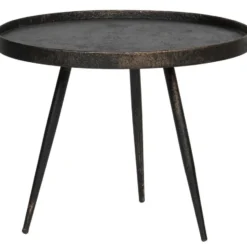 WOOOD Bounds Bijzettafel L - Metaal - Antique Goud - 44x58x58