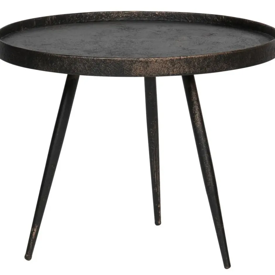 WOOOD Bounds Bijzettafel L - Metaal - Antique Goud - 44x58x58