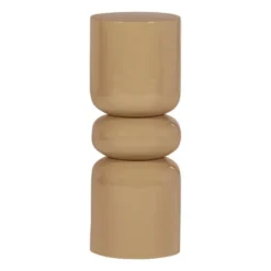 WOOOD Brava Plantenstandaard - Metaal - Zand - 77x29x29