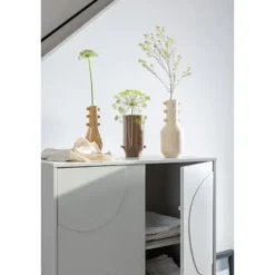 WOOOD Cadiz Opbergkast - Grenen - Mist - 135x85x40