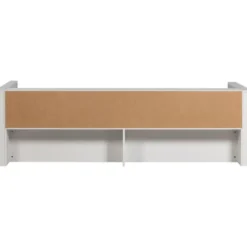 WOOOD Carter Bedbank - Grenenhout - Wit - 90x200