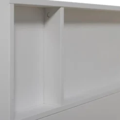 WOOOD Carter Hoekbed Links/Rechts - Grenenhout - Wit - 90x200