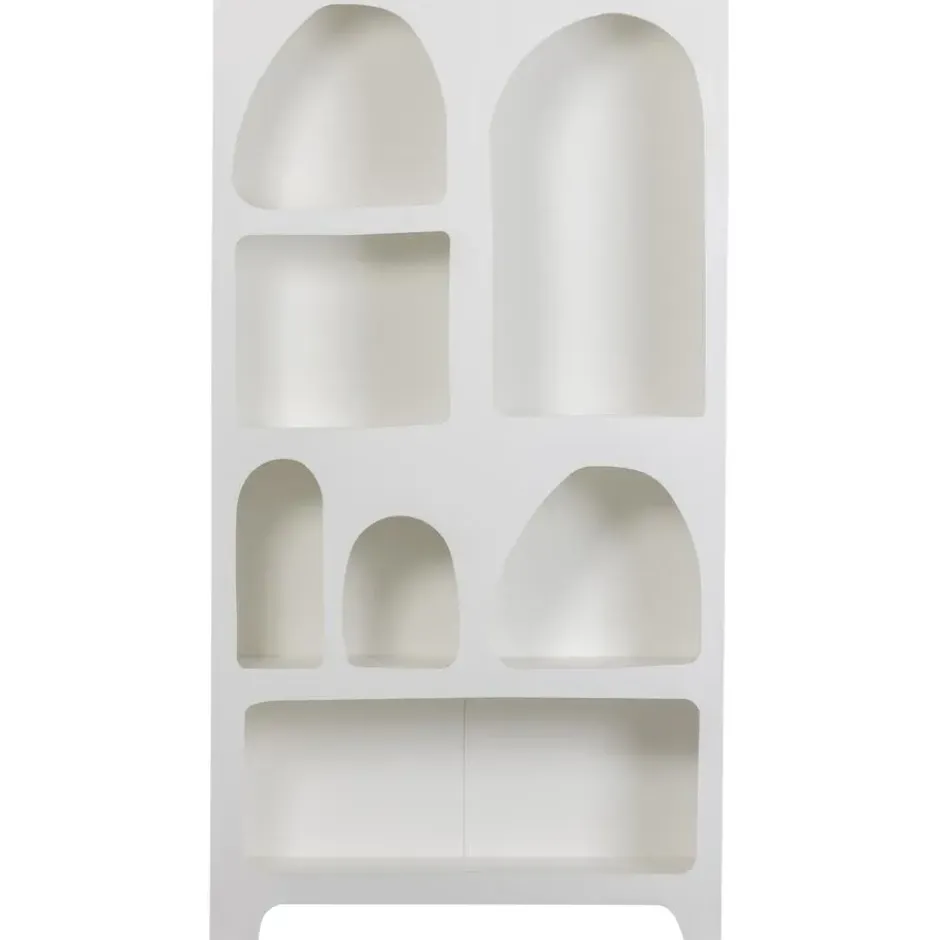 WOOOD Caz Vakkenkast - Plywood - Wit - 180x95x32