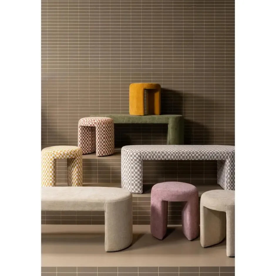 WOOOD Charlie Kruk - Chenille - Blush - 47x45x45