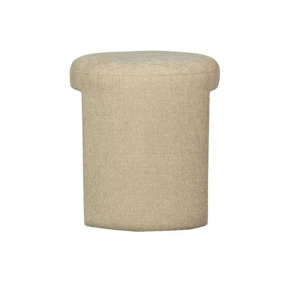 WOOOD Charlie Kruk - Chenille - Naturel - 47x45x45