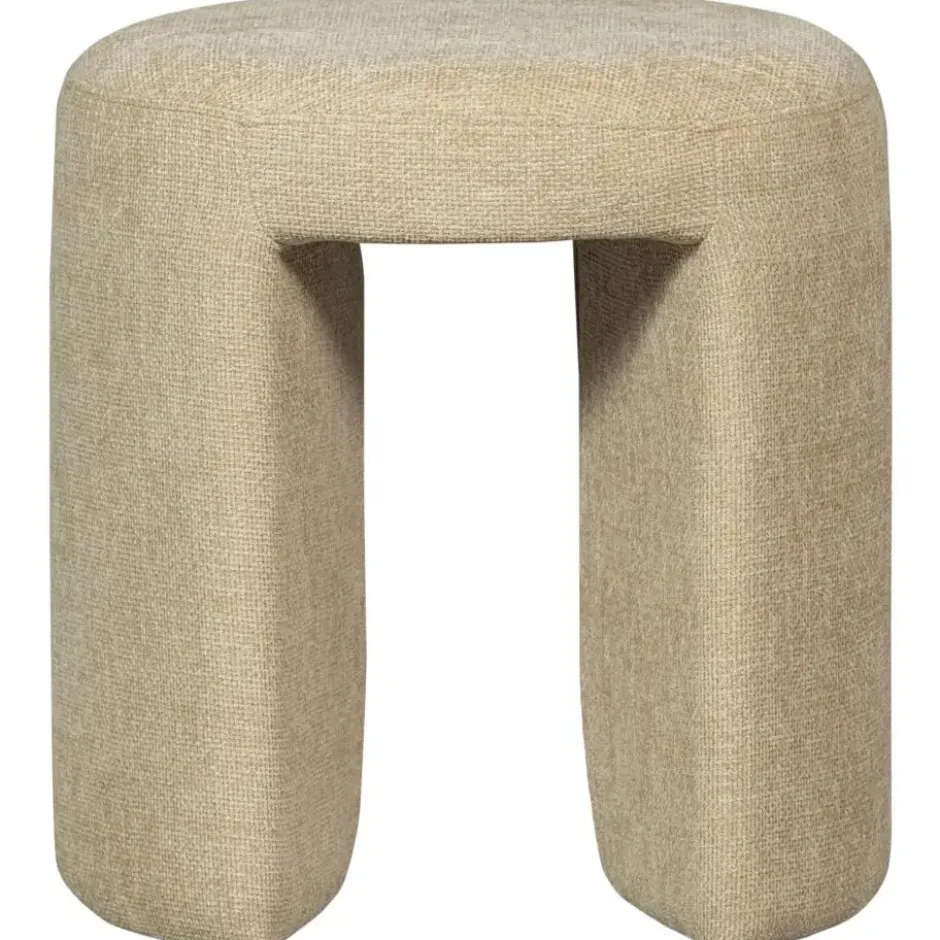 WOOOD Charlie Kruk - Chenille - Naturel - 47x45x45