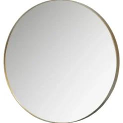 WOOOD Doutzen Spiegel - Metaal - Goud - 80x80x5
