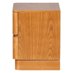 WOOOD Fejo Nachtkastje Met Lades - MDF - Bruin - 43x40x34