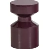 WOOOD Ferry Bijzettafel - Metaal - Donkerpaars - 47x30x30