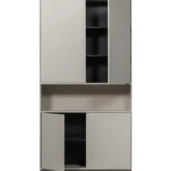 WOOOD Finca Opbergkast - Grenenhout - Mist - 210x110x40
