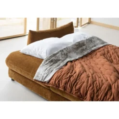 WOOOD Jonne 3-Zits Slaapbank - Chennile - Bruin - 92x233x105