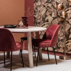 WOOOD Lange Jan Uitschuifbare Eettafel - Eiken - Sydney - 75x120x120