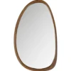 WOOOD Leif Spiegel - Hout - Naturel - 64x38x2